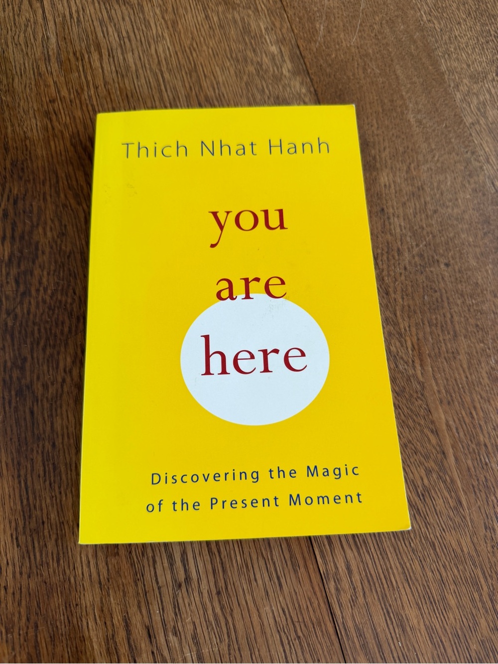 You Are Here - Yellow Mindfulness Guide